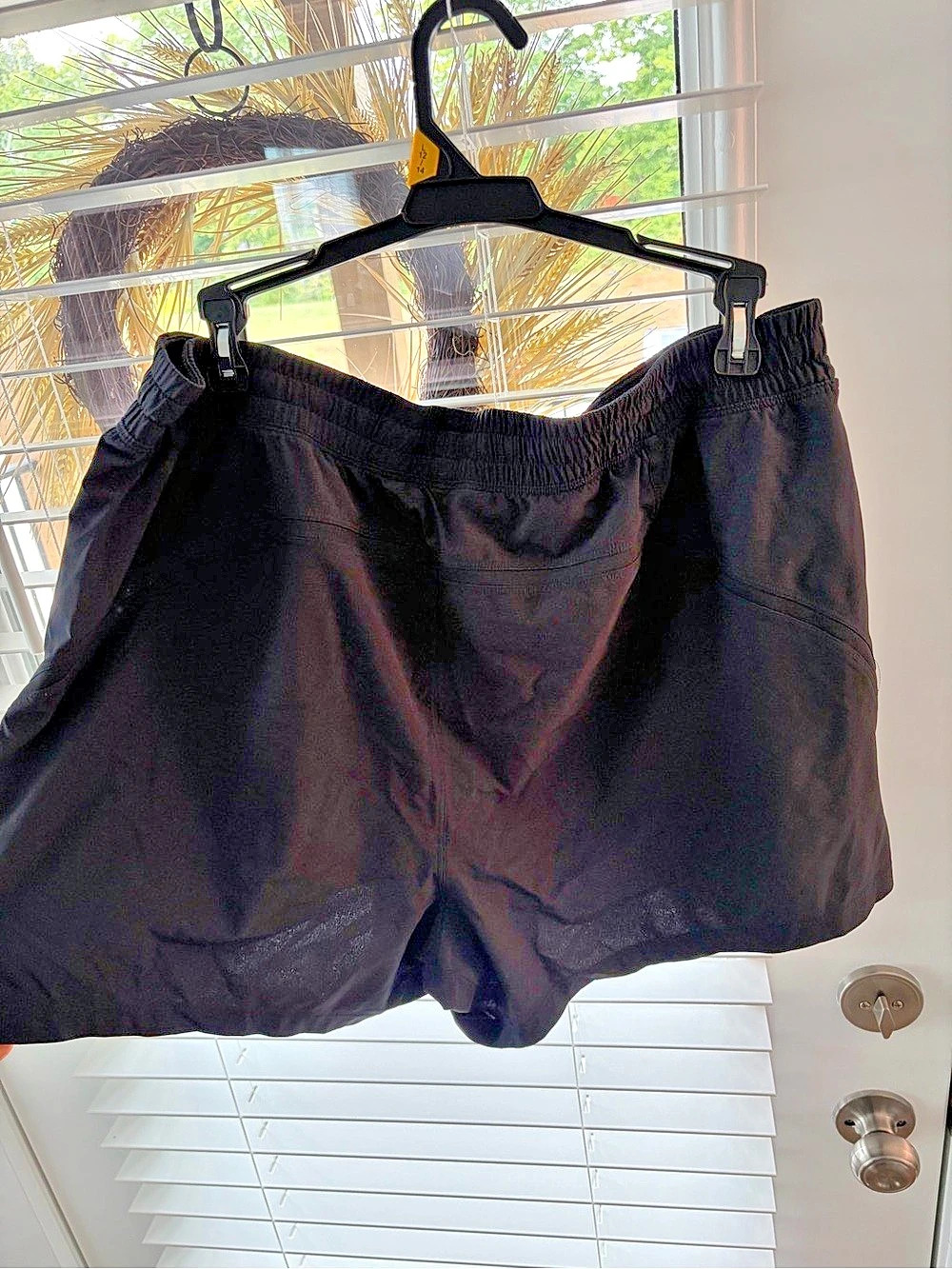 Lululemon Black Pace Breaker Linerless Size XXL